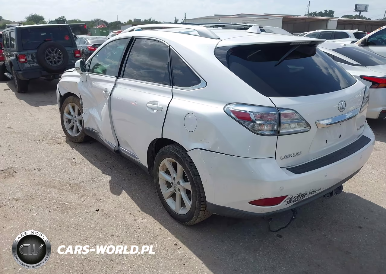 2010 Lexus Rx 350 VIN:2T2ZK1BA1AC031936 - 3