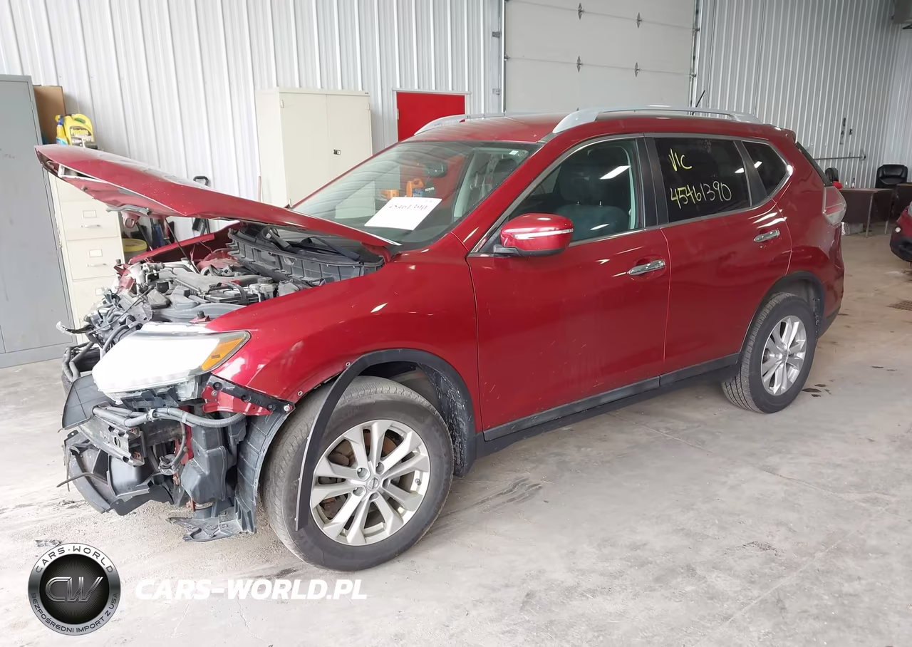2015 Nissan Rogue Sv VIN:5N1AT2MK0FC814025 - 2