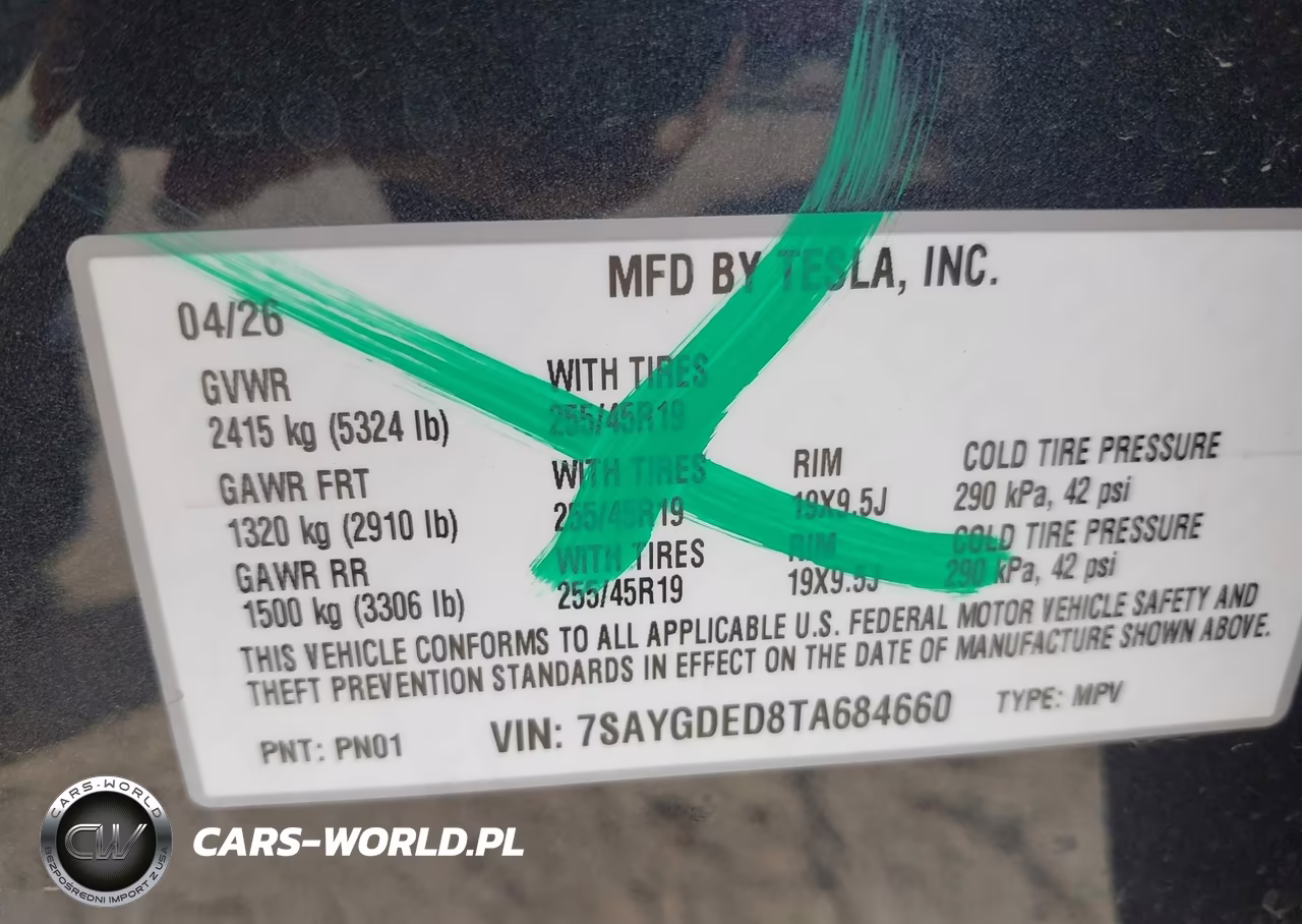 2026 Tesla Model Y Premium Rear-Wheel Drive-Rear-Wheel Drive VIN:7SAYGDED8TA684660 - 9