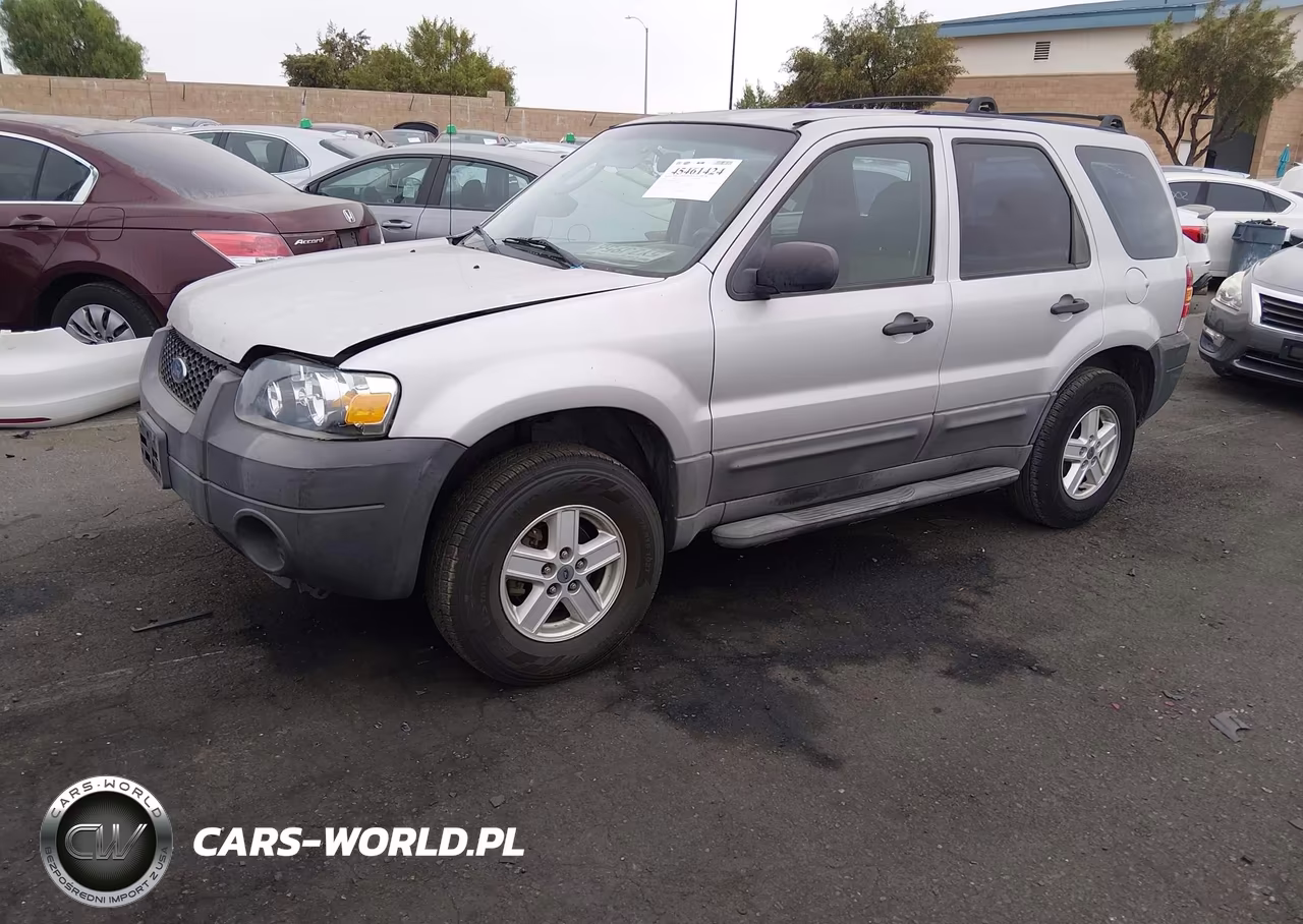 2007 Ford Escape Xls-Xls Manual VIN:1FMYU02Z17KC06389 - 2