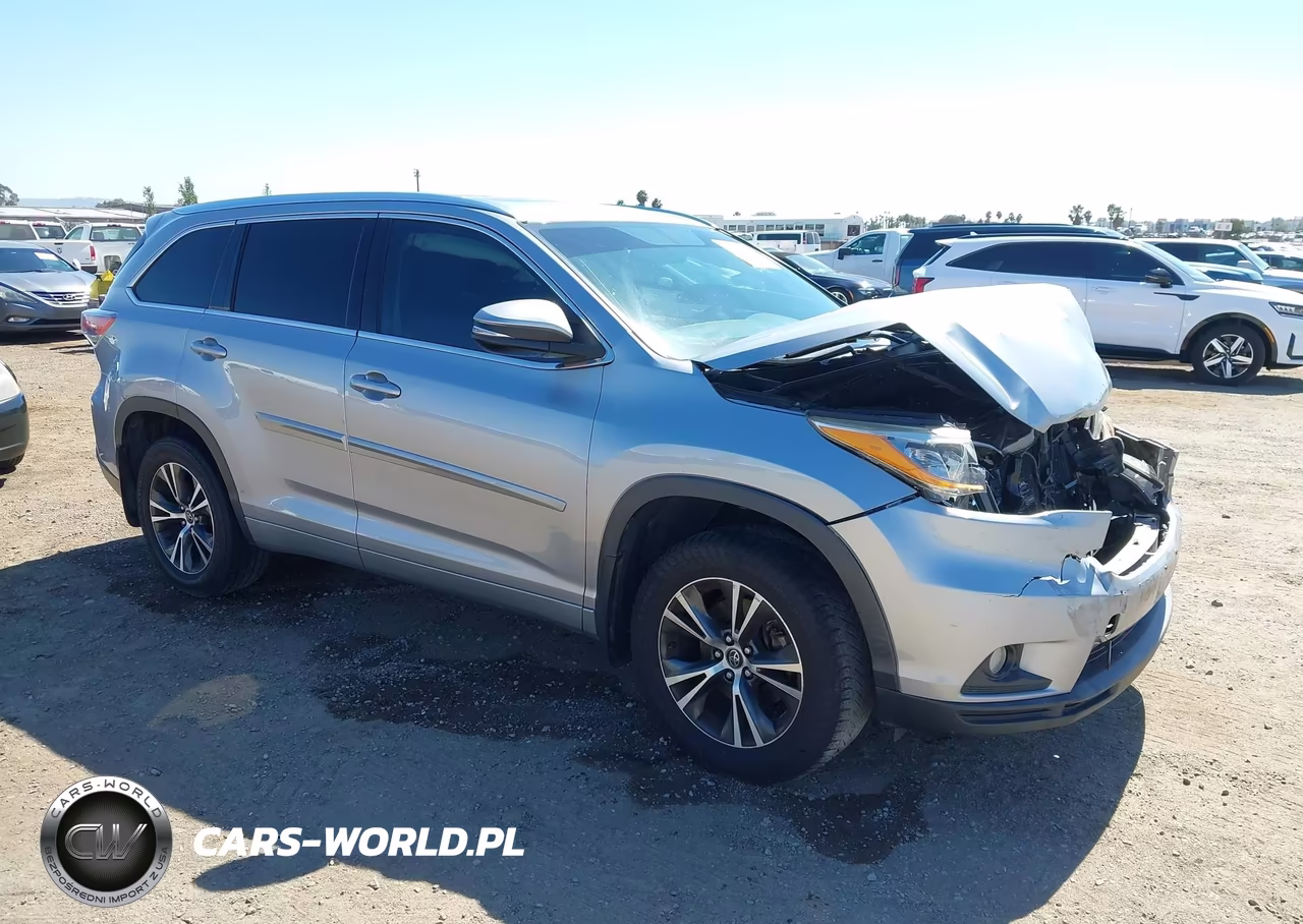 2016 Toyota Highlander Xle V6 – zdjęcie 1 z 16