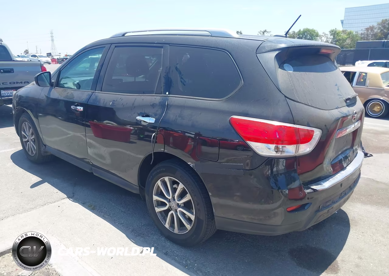 2015 Nissan Pathfinder Sv VIN:5N1AR2MN8FC718281 - 3