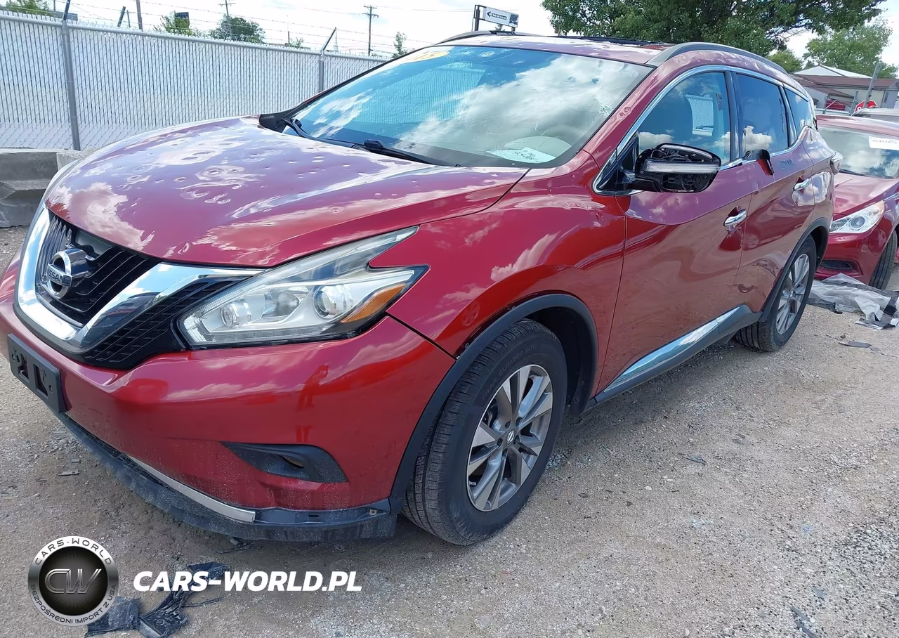 2015 Nissan Murano Sv VIN:5N1AZ2MH3FN240267 - 2