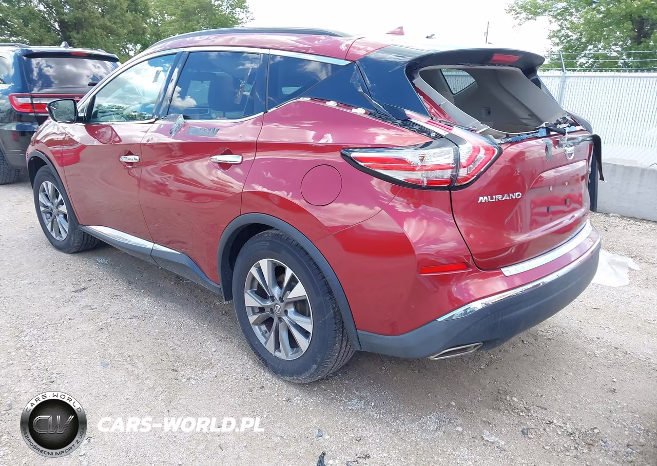 2015 Nissan Murano Sv VIN:5N1AZ2MH3FN240267 - 3
