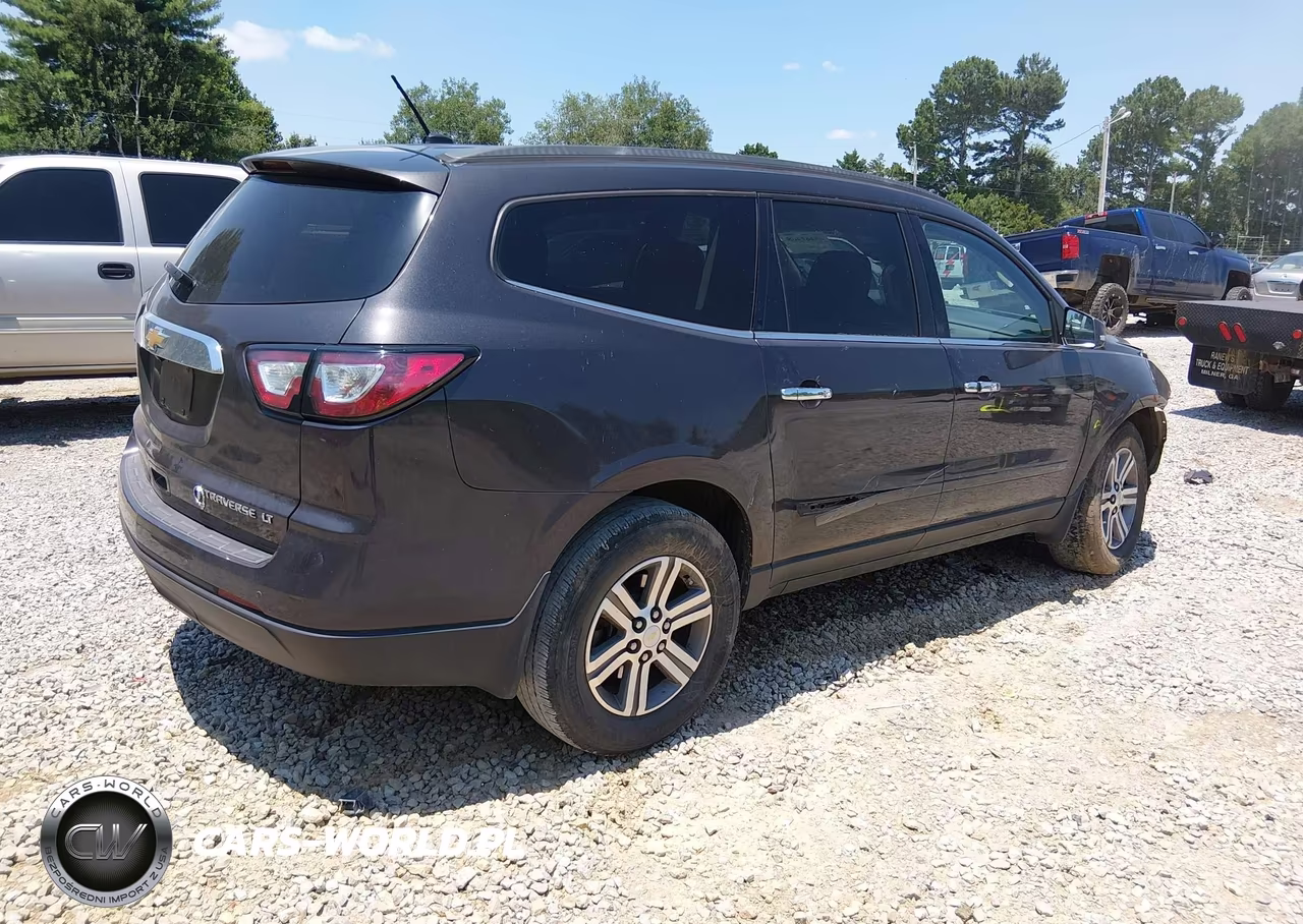 2015 Chevrolet Traverse Lt VIN:1GNKRGKD9FJ213241 - 4
