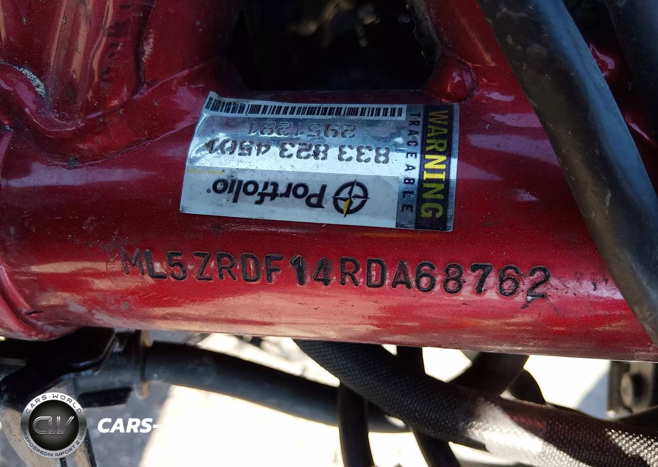 2024 Kawasaki Zr900 F VIN:ML5ZRDF14RDA68762 - 10