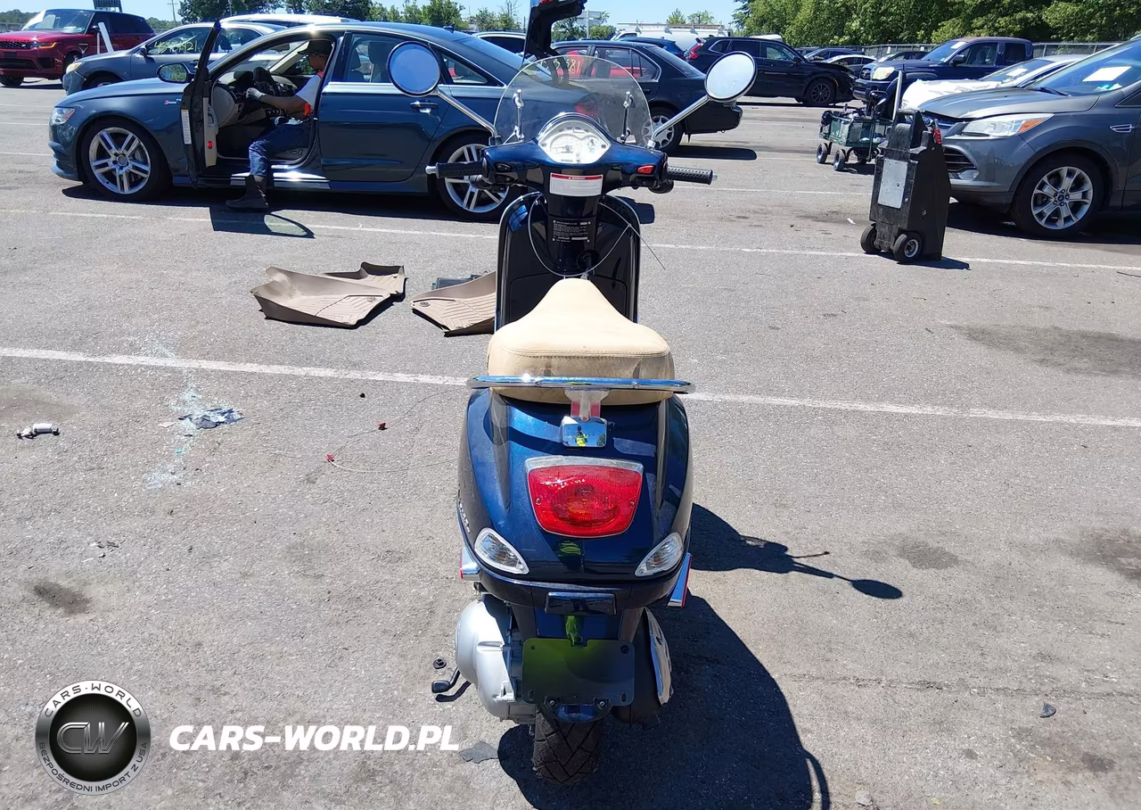 2009 Vespa Lx 150 VIN:ZAPM448F695016496 - 6