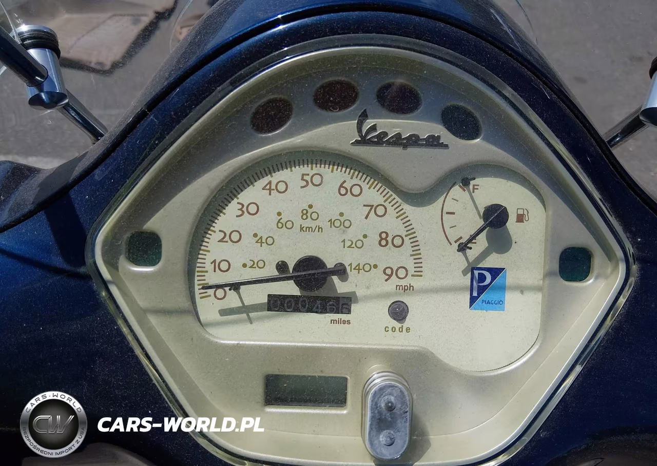 2009 Vespa Lx 150 VIN:ZAPM448F695016496 - 7