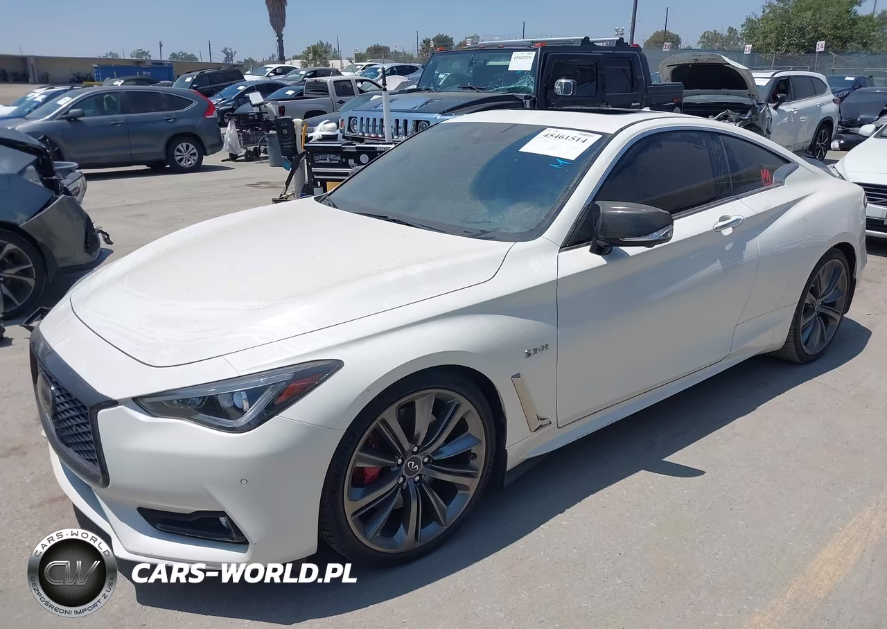 2020 Infiniti Q60 Red Sport 400 VIN:JN1FV7EK7LM400037 - 2