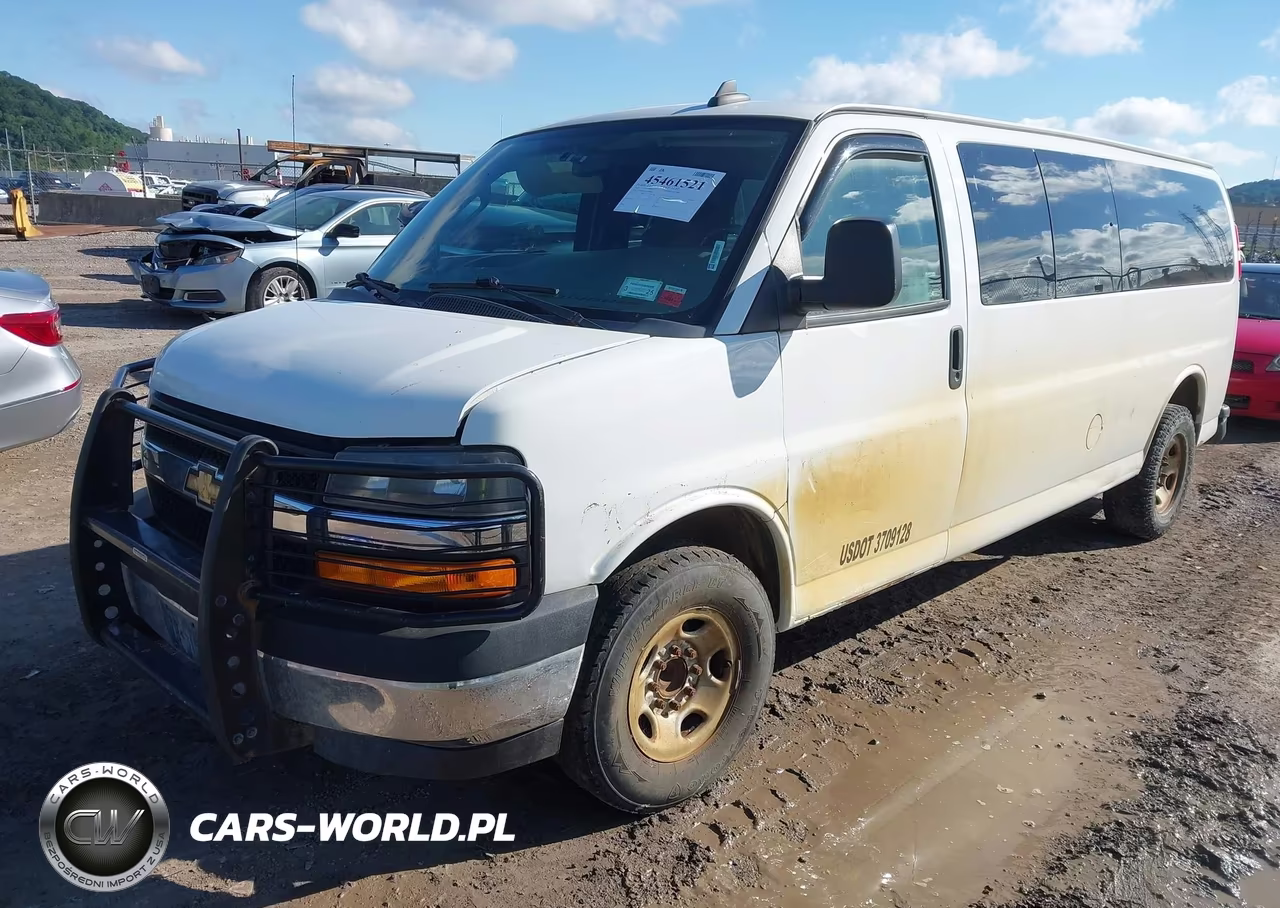 2017 Chevrolet Express 3500 Lt VIN:1GAZGPFGXH1340805 - 2