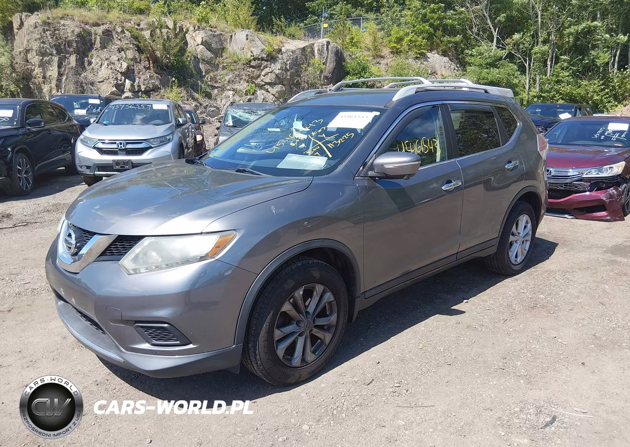 2014 Nissan Rogue Sv VIN:5N1AT2MTXEC810345 - 2