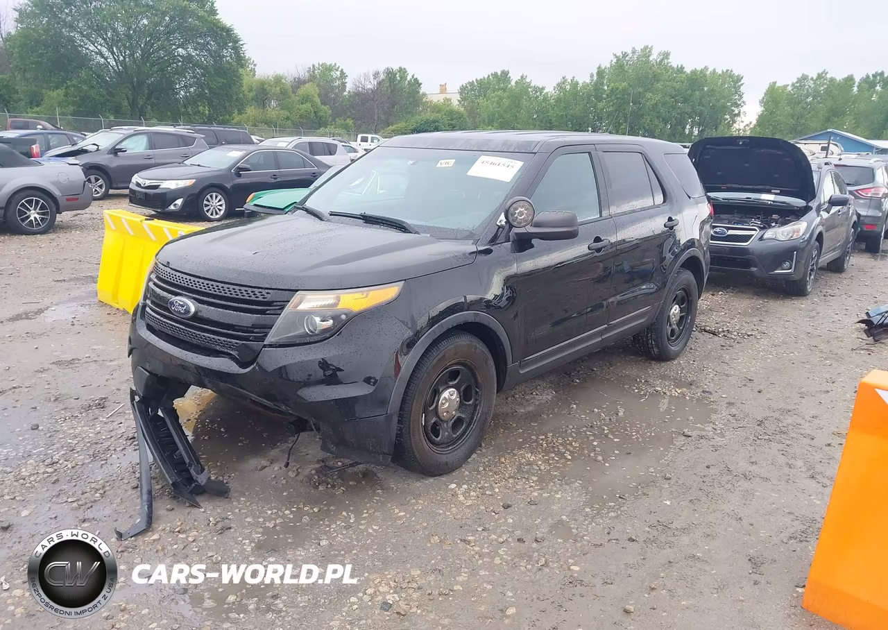 2014 Ford Utility Police Interceptor VIN:1FM5K8ARXEGC02169 - 2