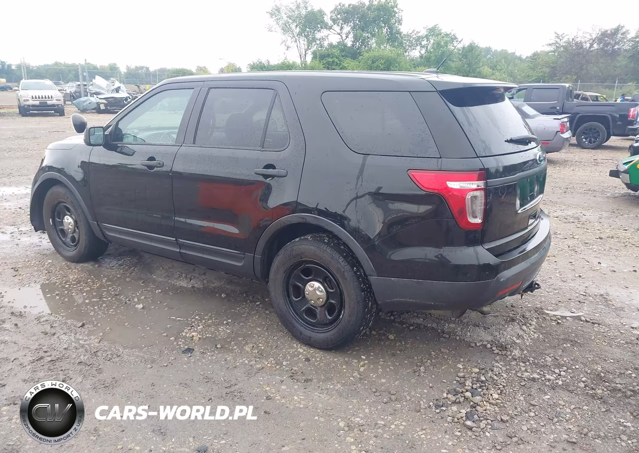 2014 Ford Utility Police Interceptor VIN:1FM5K8ARXEGC02169 - 3