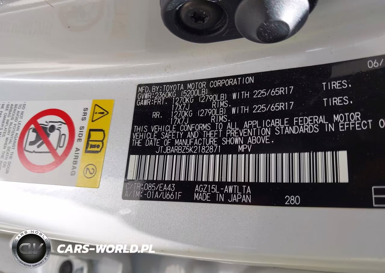 2019 Lexus Nx 300 VIN:JTJBARBZ5K2182871 - 9