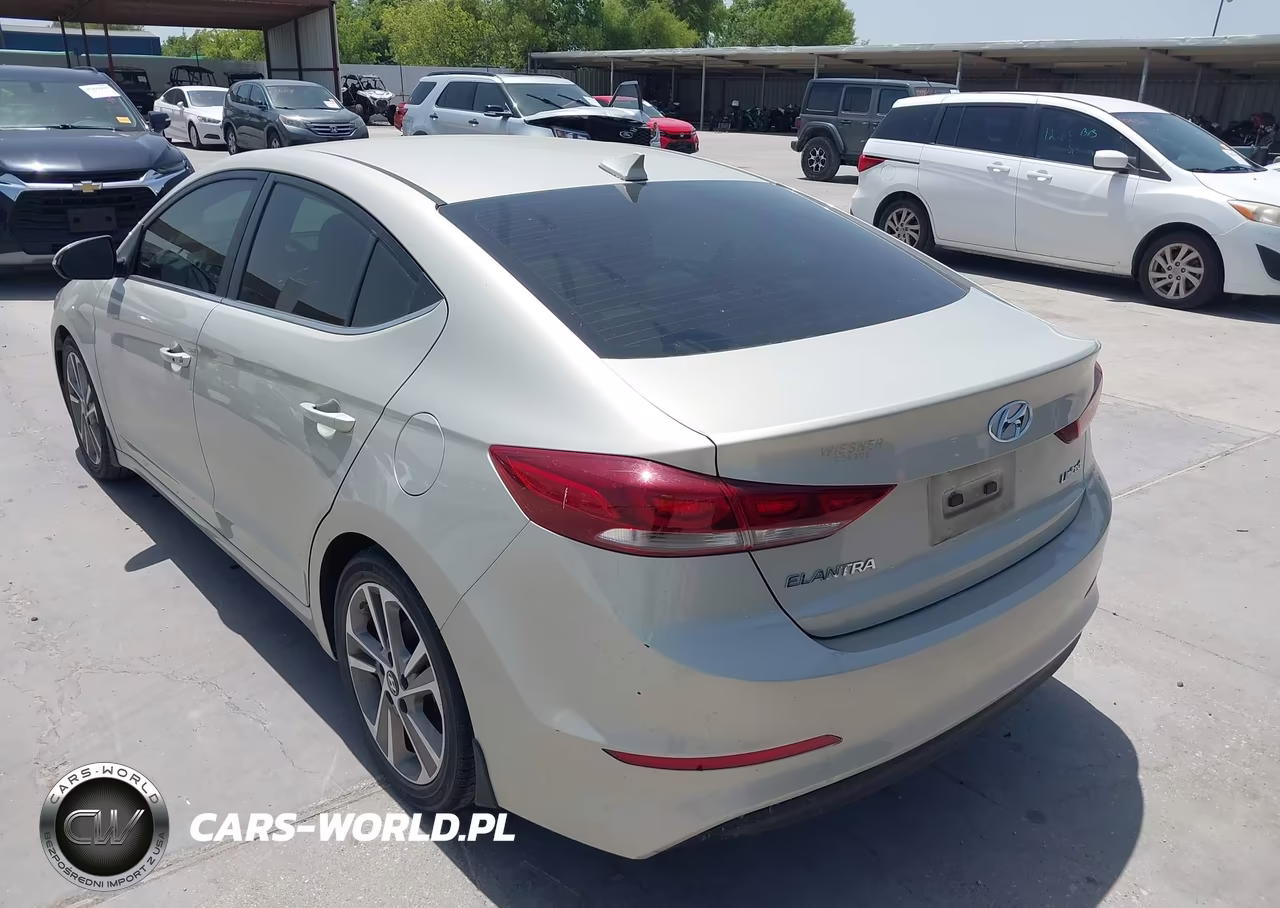 2018 Hyundai Elantra Limited VIN:5NPD84LF8JH350448 - 3