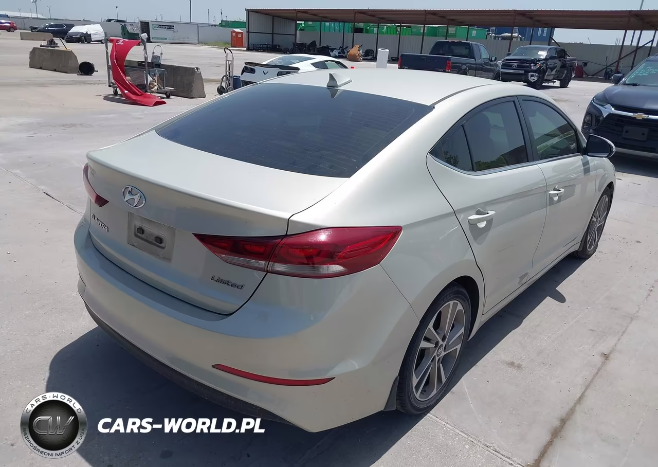2018 Hyundai Elantra Limited VIN:5NPD84LF8JH350448 - 4