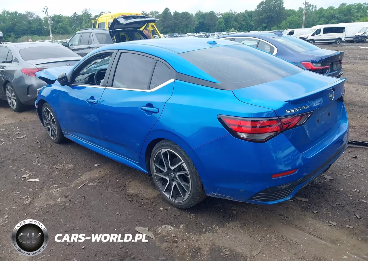 2024 Nissan Sentra Sr Xtronic Cvt VIN:3N1AB8DV4RY281356 - 3