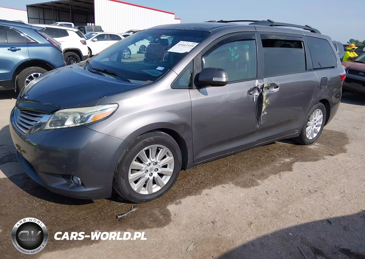 2015 Toyota Sienna Limited Premium 7 Passenger VIN:5TDYK3DC7FS531642 - 2