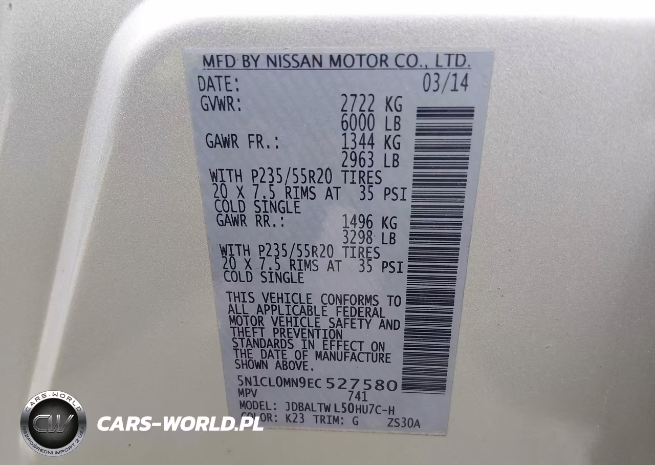 2014 Infiniti Qx60 Hybrid VIN:5N1CL0MN9EC527580 - 9