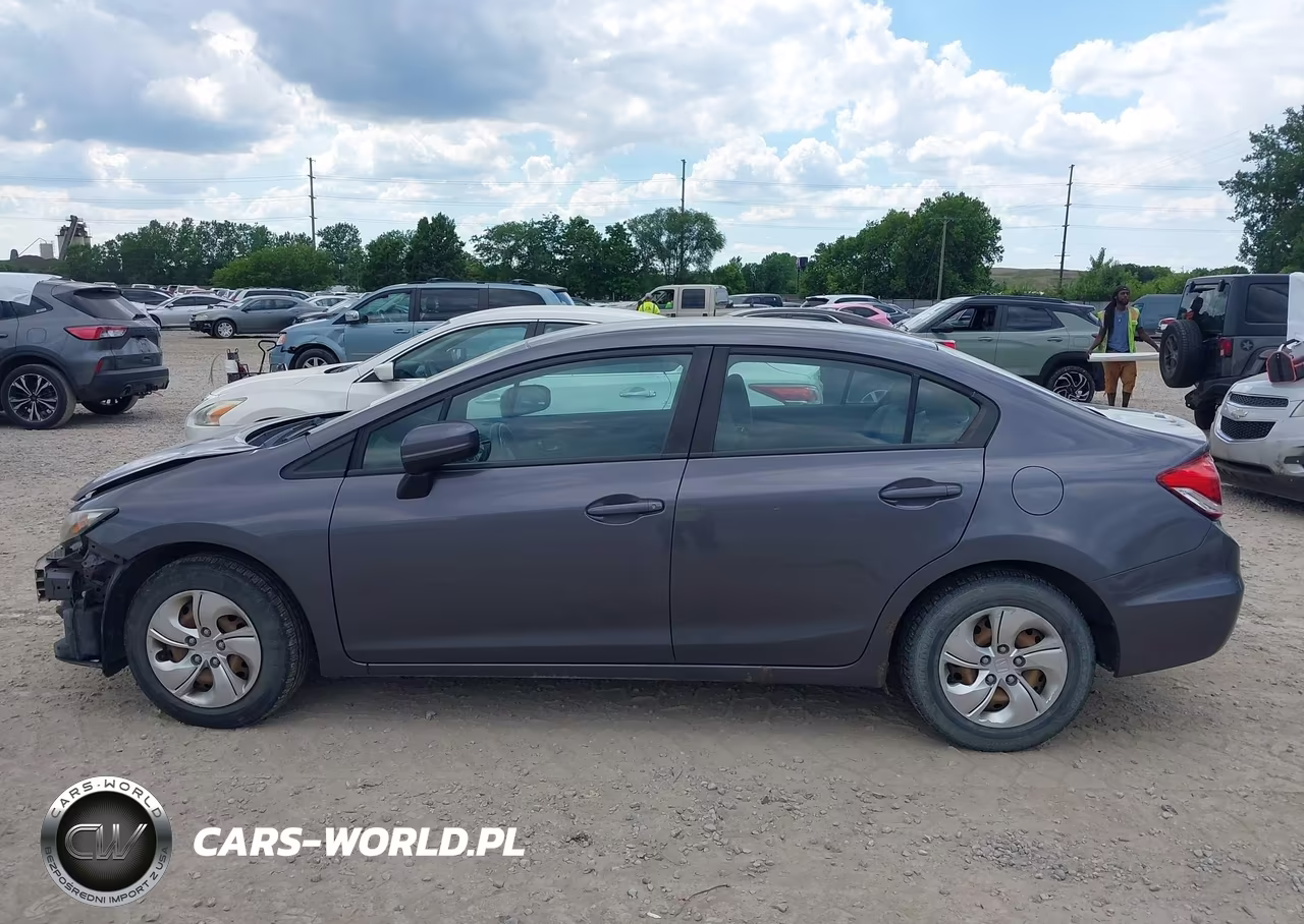 2015 Honda Civic Lx VIN:19XFB2F50FE027539 - 14