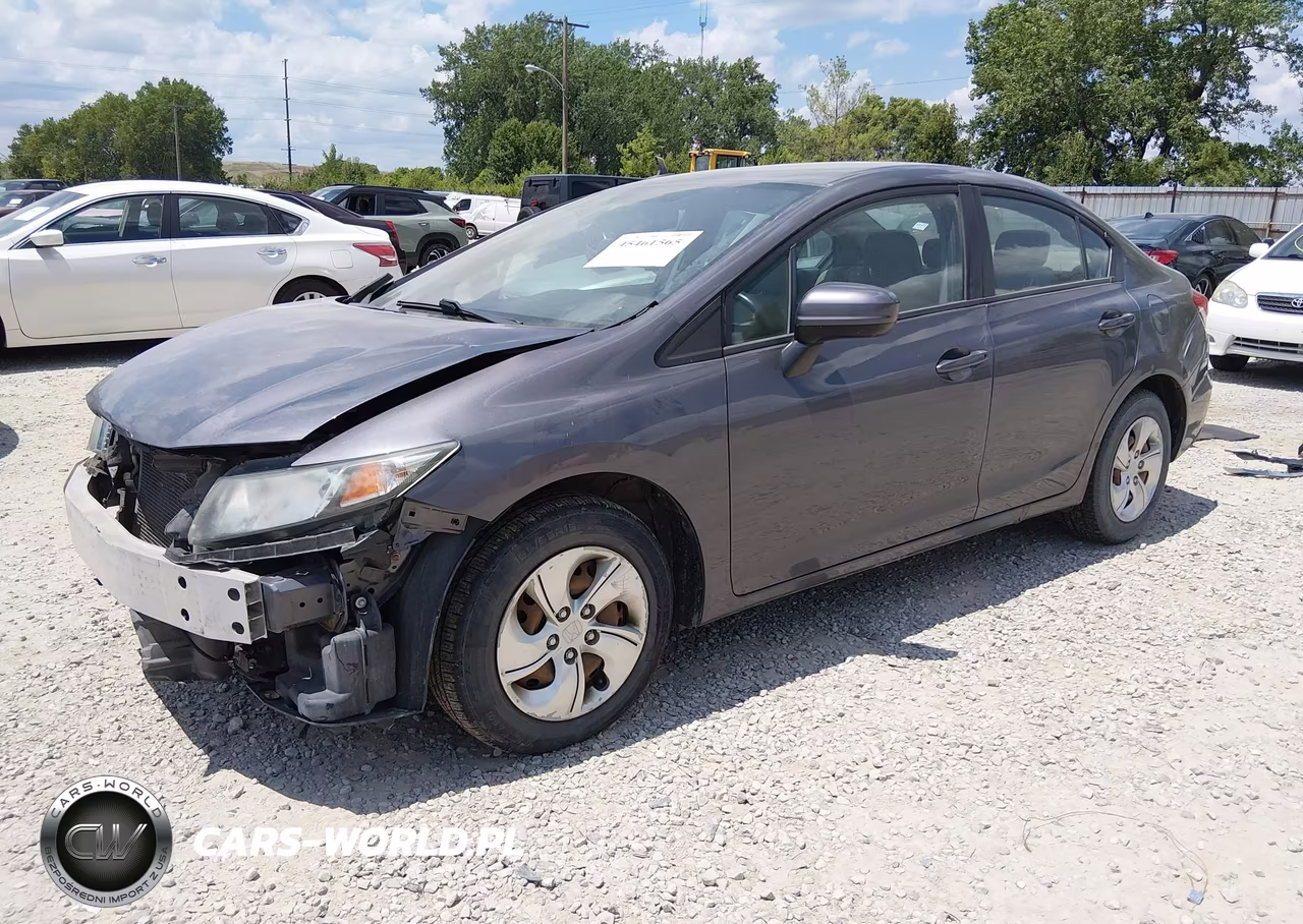 2015 Honda Civic Lx VIN:19XFB2F50FE027539 - 2