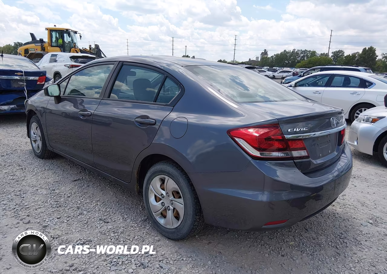 2015 Honda Civic Lx VIN:19XFB2F50FE027539 - 3