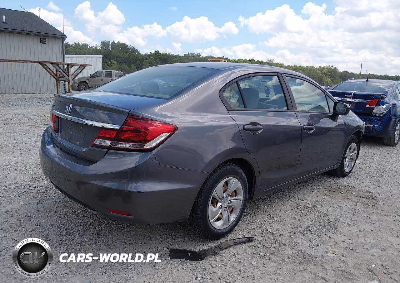2015 Honda Civic Lx VIN:19XFB2F50FE027539 - 4