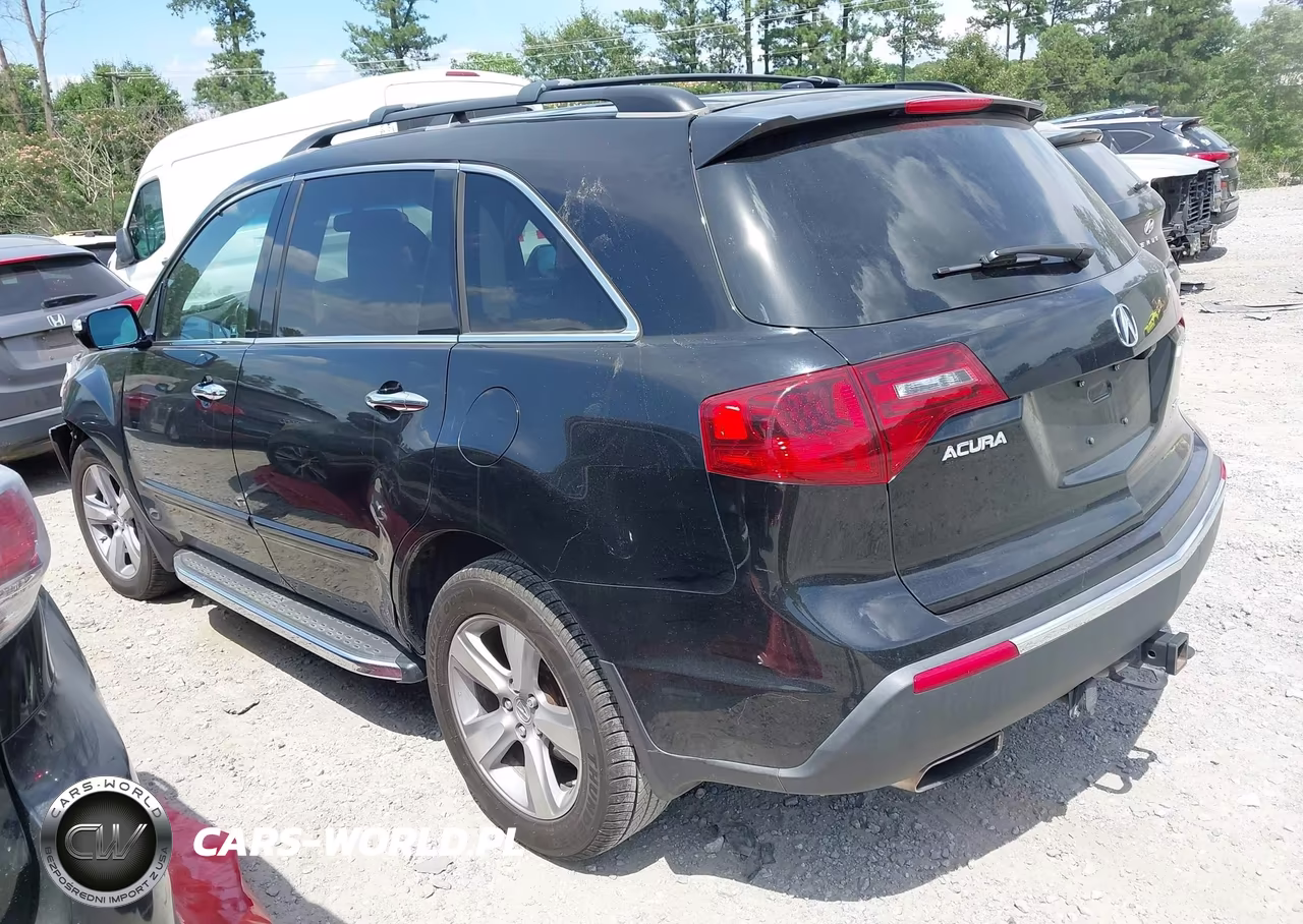 2012 Acura Mdx Technology Package VIN:2HNYD2H36CH525236 - 3