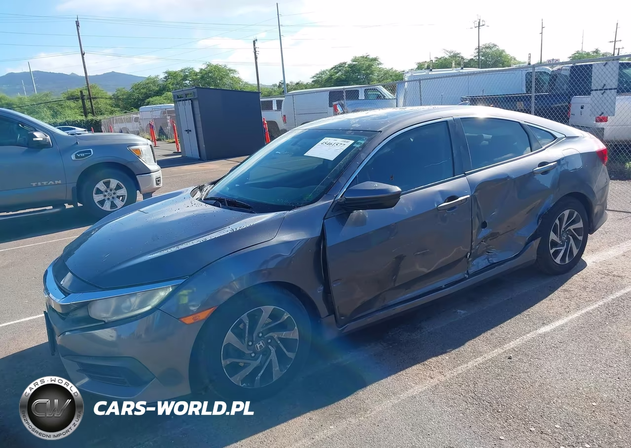2017 Honda Civic Ex VIN:2HGFC2F79HH550551 - 2