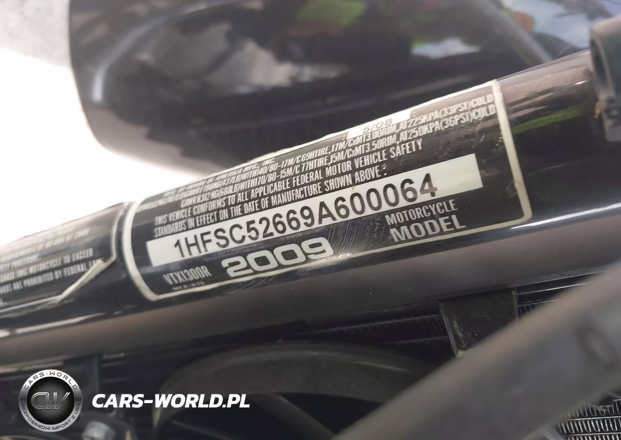 2009 Honda Vtx1300 R VIN:1HFSC52669A600064 - 10