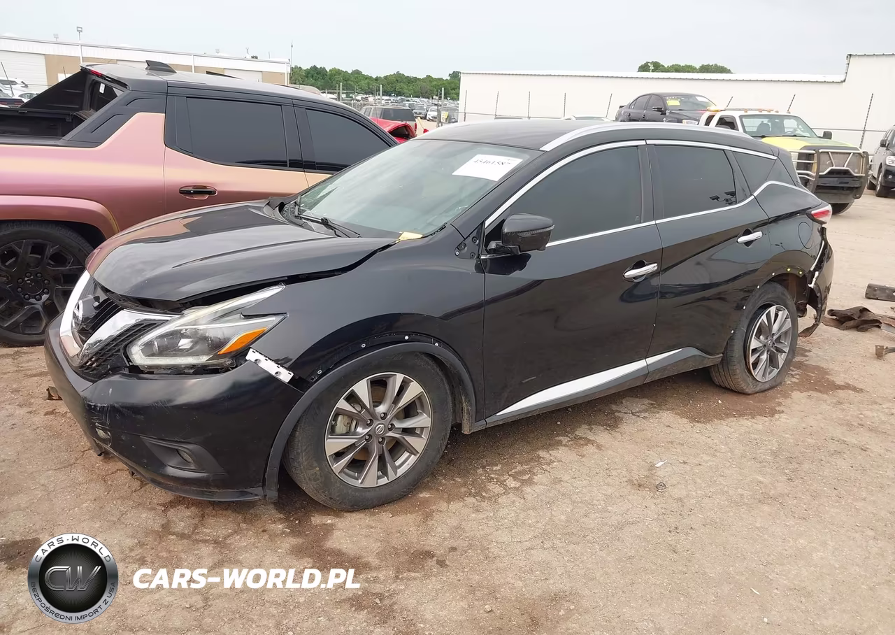 2018 Nissan Murano Sl VIN:5N1AZ2MH6JN110637 - 2