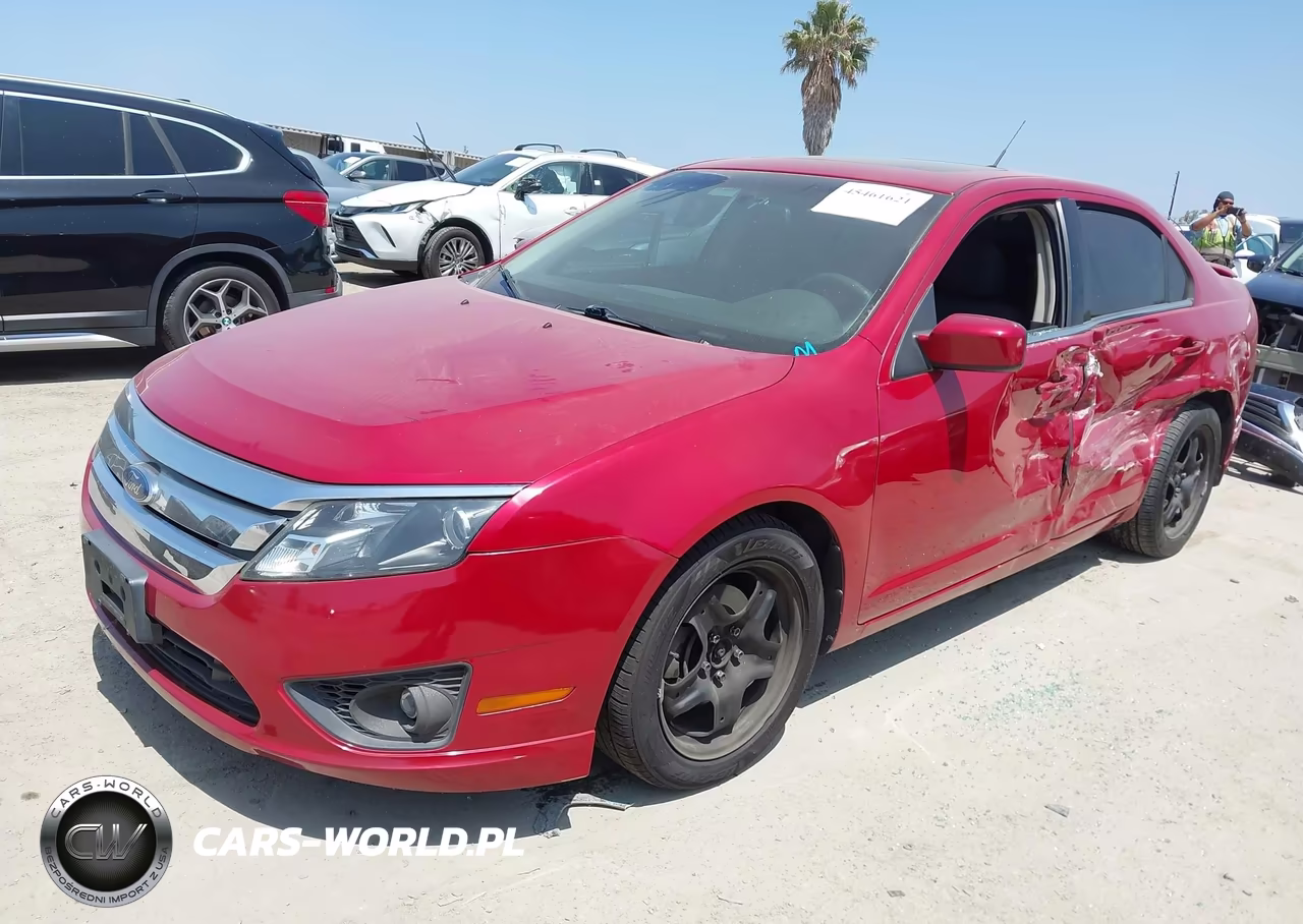 2010 Ford Fusion Se VIN:3FAHP0HA3AR254918 - 2