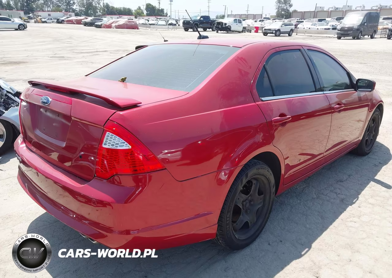2010 Ford Fusion Se VIN:3FAHP0HA3AR254918 - 4
