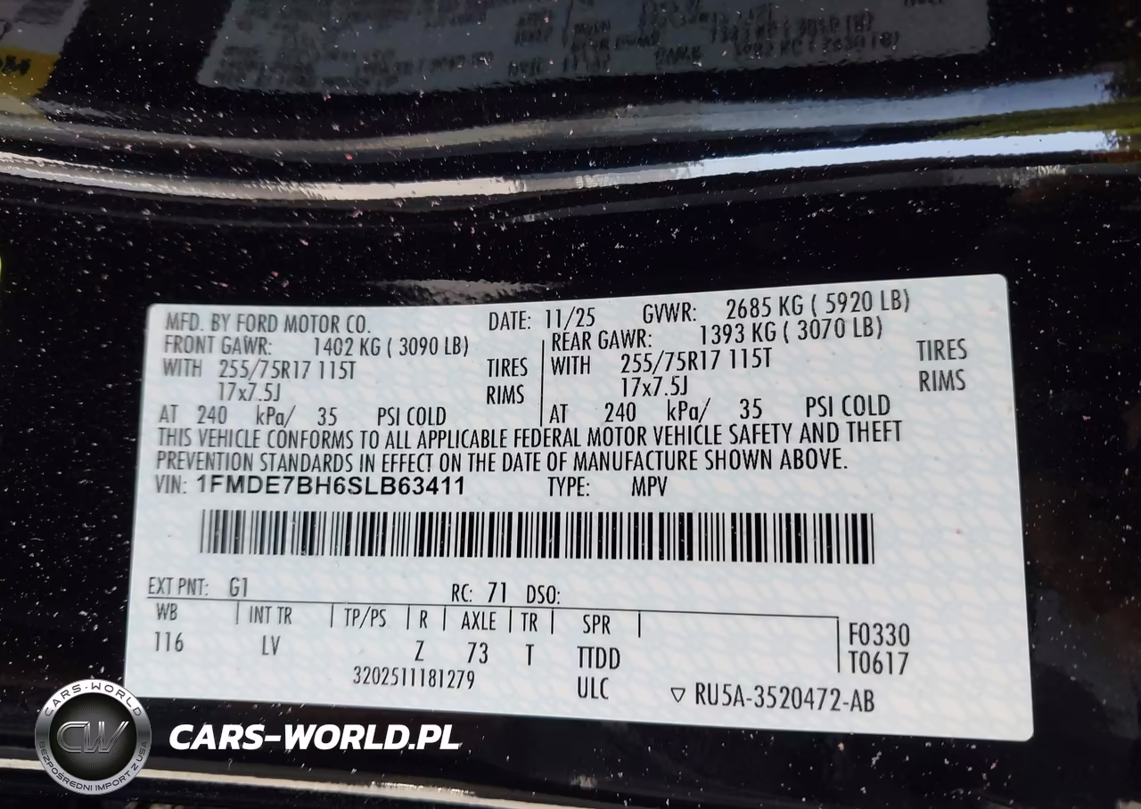 2025 Ford Bronco Big Bend VIN:1FMDE7BH6SLB63411 - 9