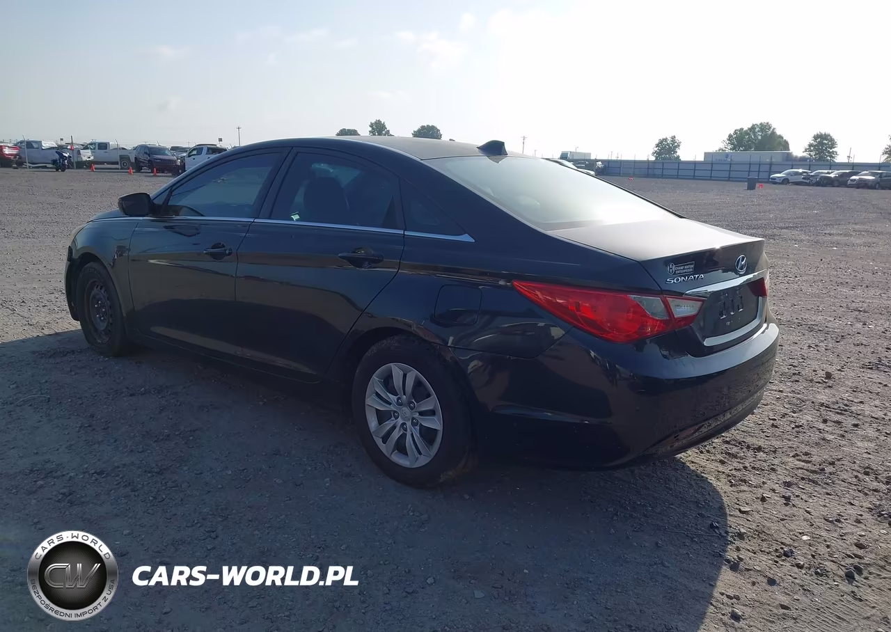 2012 Hyundai Sonata Gls VIN:5NPEB4AC0CH417514 - 3