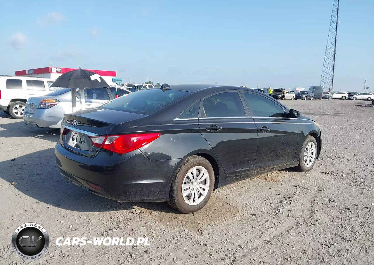 2012 Hyundai Sonata Gls VIN:5NPEB4AC0CH417514 - 4