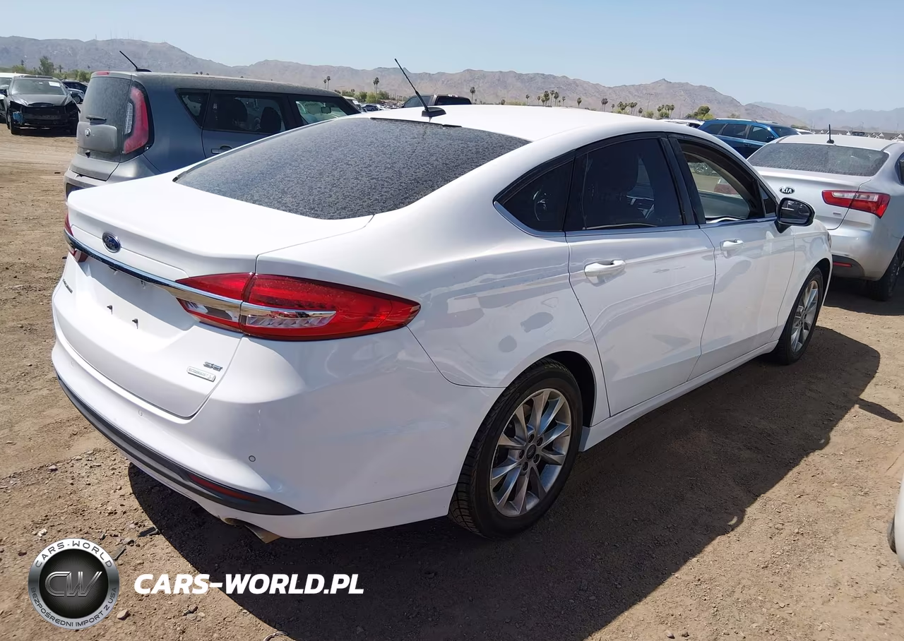 2017 Ford Fusion Se VIN:3FA6P0HD0HR275284 - 4