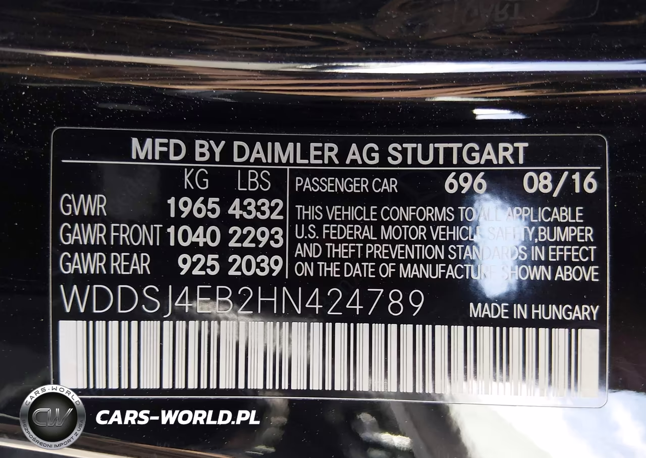 2017 Mercedes-Benz Cla 250 VIN:WDDSJ4EB2HN424789 - 9