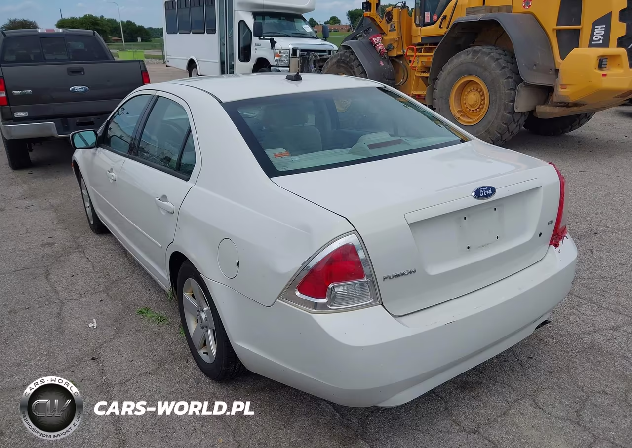2008 Ford Fusion Se VIN:3FAHP07Z78R128854 - 3