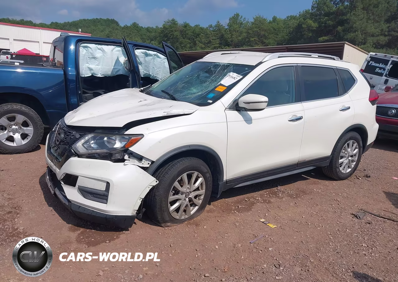 2017 Nissan Rogue Sv VIN:JN8AT2MT9HW143750 - 2