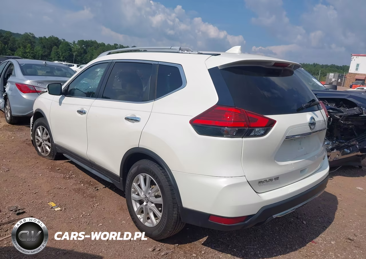 2017 Nissan Rogue Sv VIN:JN8AT2MT9HW143750 - 3