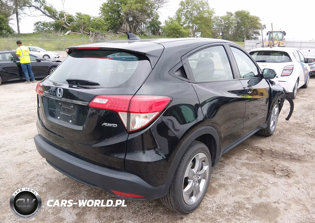 2022 Honda Hr-V Awd Lx VIN:3CZRU6H38NM769874 - 4