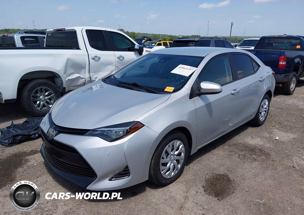 2019 Toyota Corolla Le VIN:5YFBURHE5KP888187 - 2