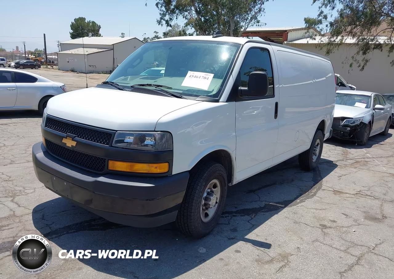 2023 Chevrolet Express Cargo Rwd 2500 Regular Wheelbase Wt VIN:1GCWGAFP4P1222707 - 2