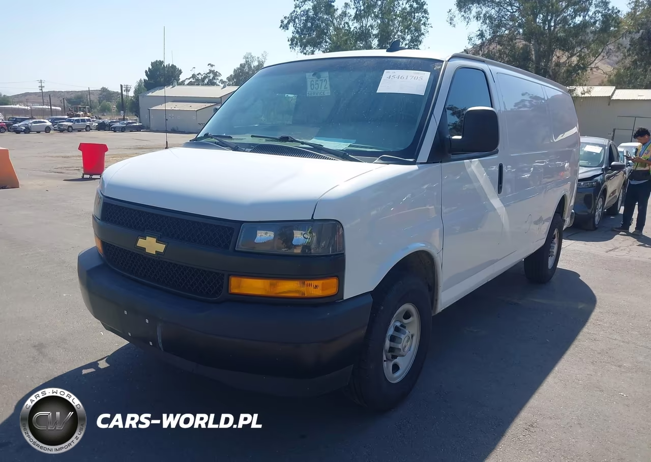 2023 Chevrolet Express Cargo Rwd 2500 Regular Wheelbase Wt VIN:1GCWGAFP7P1110032 - 2