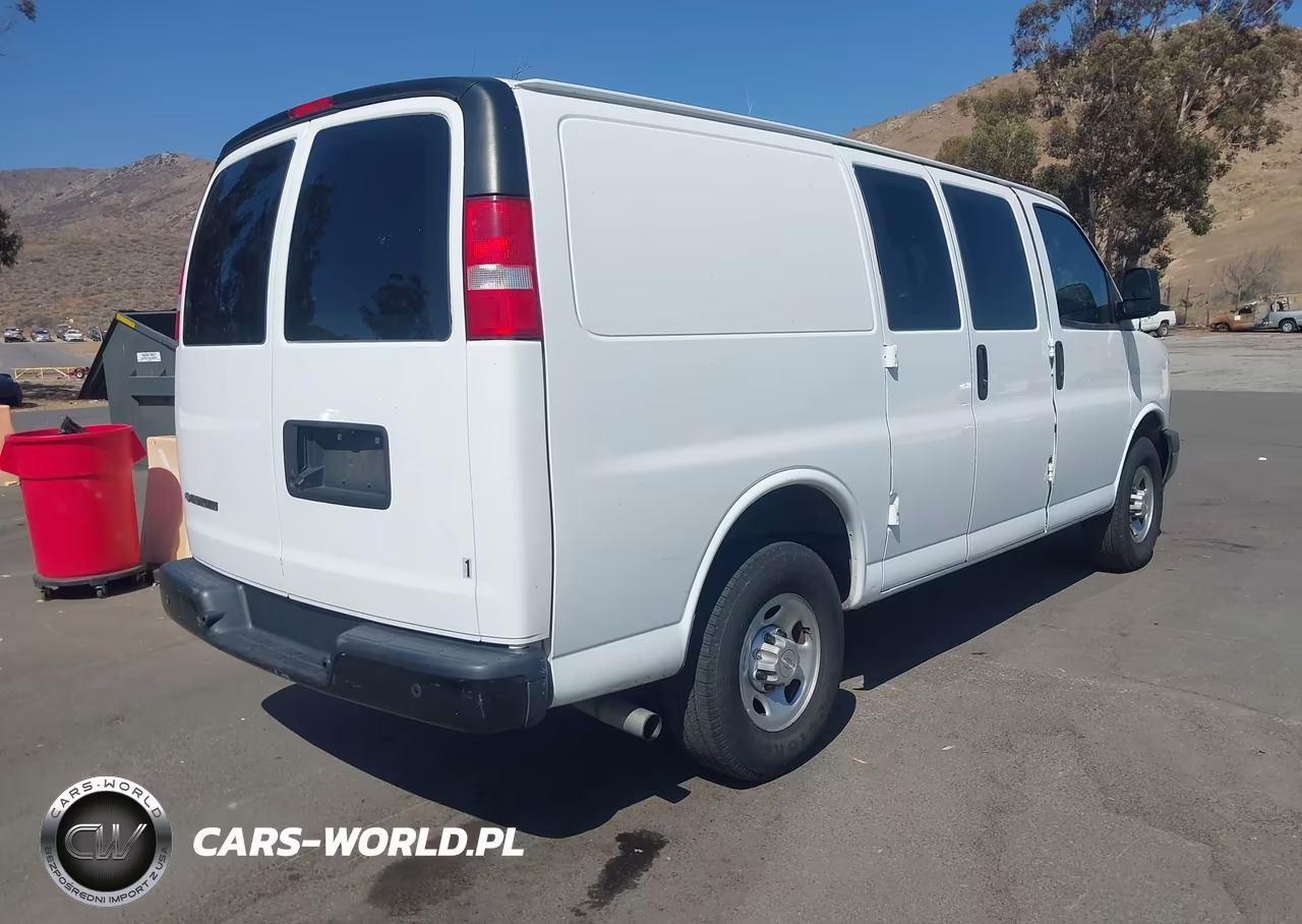 2023 Chevrolet Express Cargo Rwd 2500 Regular Wheelbase Wt VIN:1GCWGAFP7P1110032 - 4