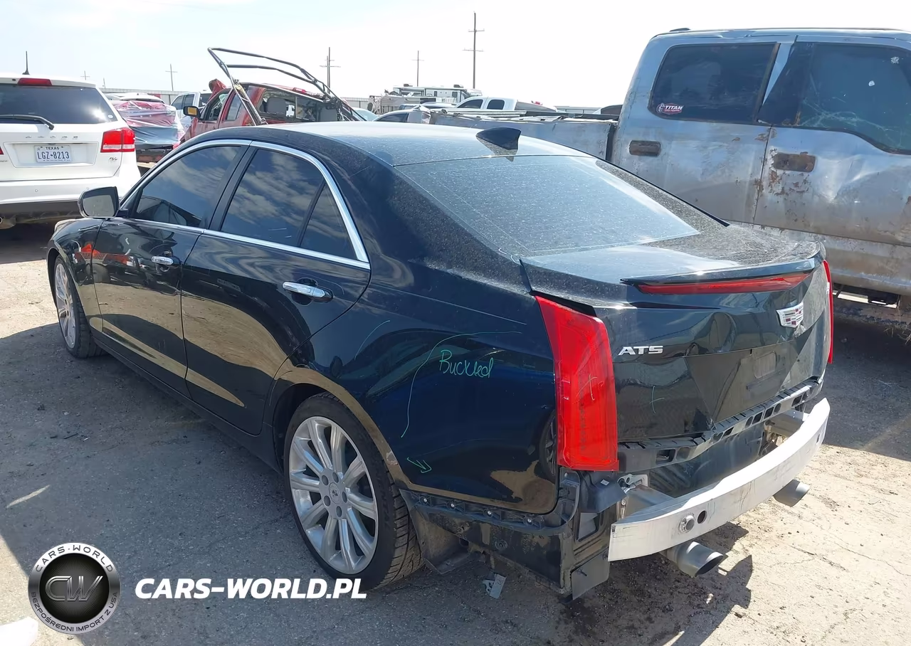 2017 Cadillac Ats Luxury VIN:1G6AB5RX0H0159613 - 3