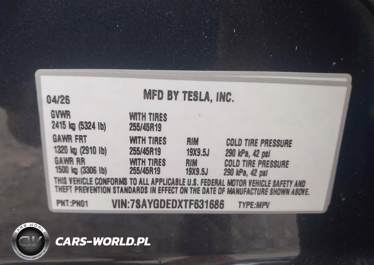 2026 Tesla Model Y Premium Rear-Wheel Drive-Rear-Wheel Drive VIN:7SAYGDEDXTF631686 - 9