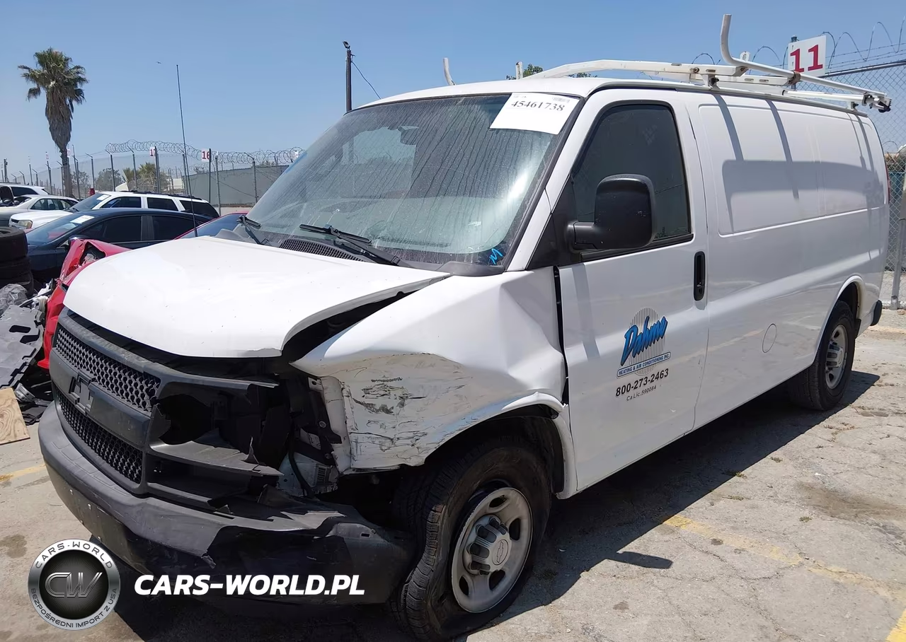 2017 Chevrolet Express 2500 Work Van VIN:1GCWGAFF8H1128578 - 2