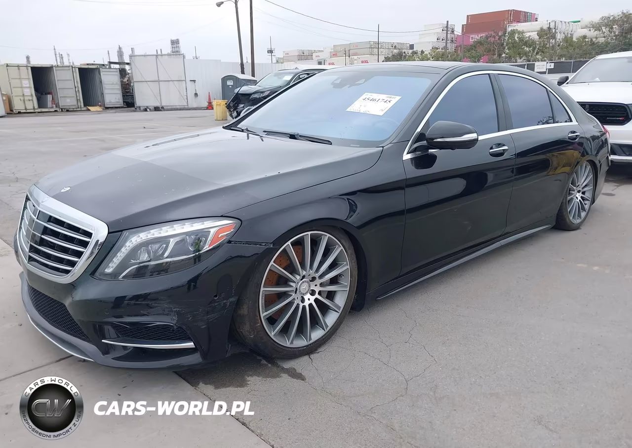 2015 Mercedes-Benz S 550 VIN:WDDUG8CB4FA180326 - 2
